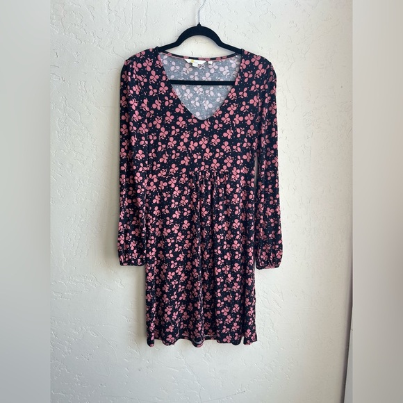Boden clover print Hattie jersey midi dress size 10P. Comfort casual everyday - Picture 2 of 8